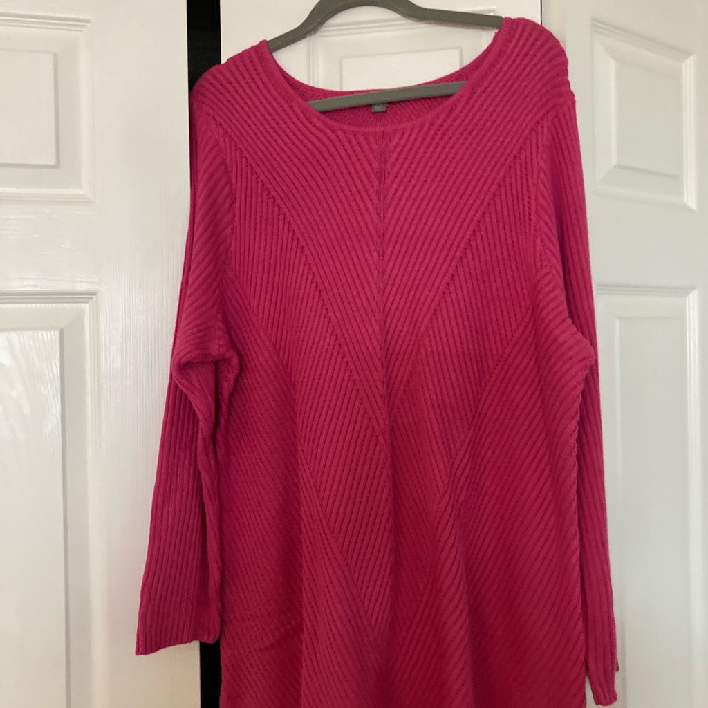 Jessica London Pink Sweater  Brand New